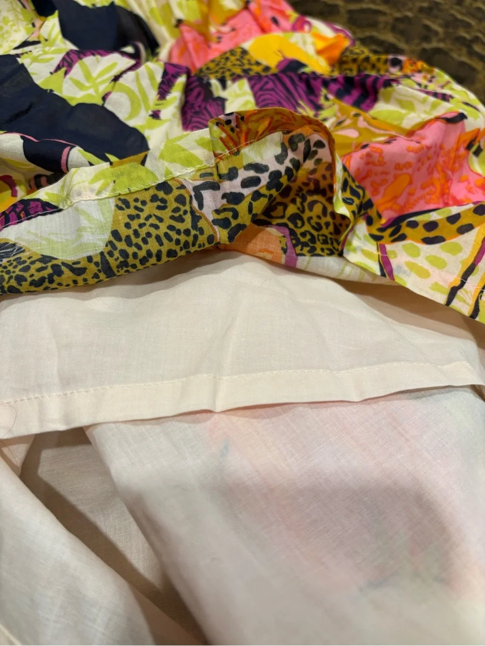 J. Crew colorful printed